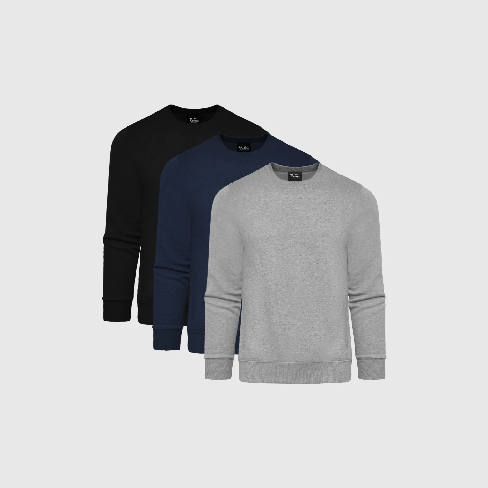 Colour Sweatshirt 3-Pack