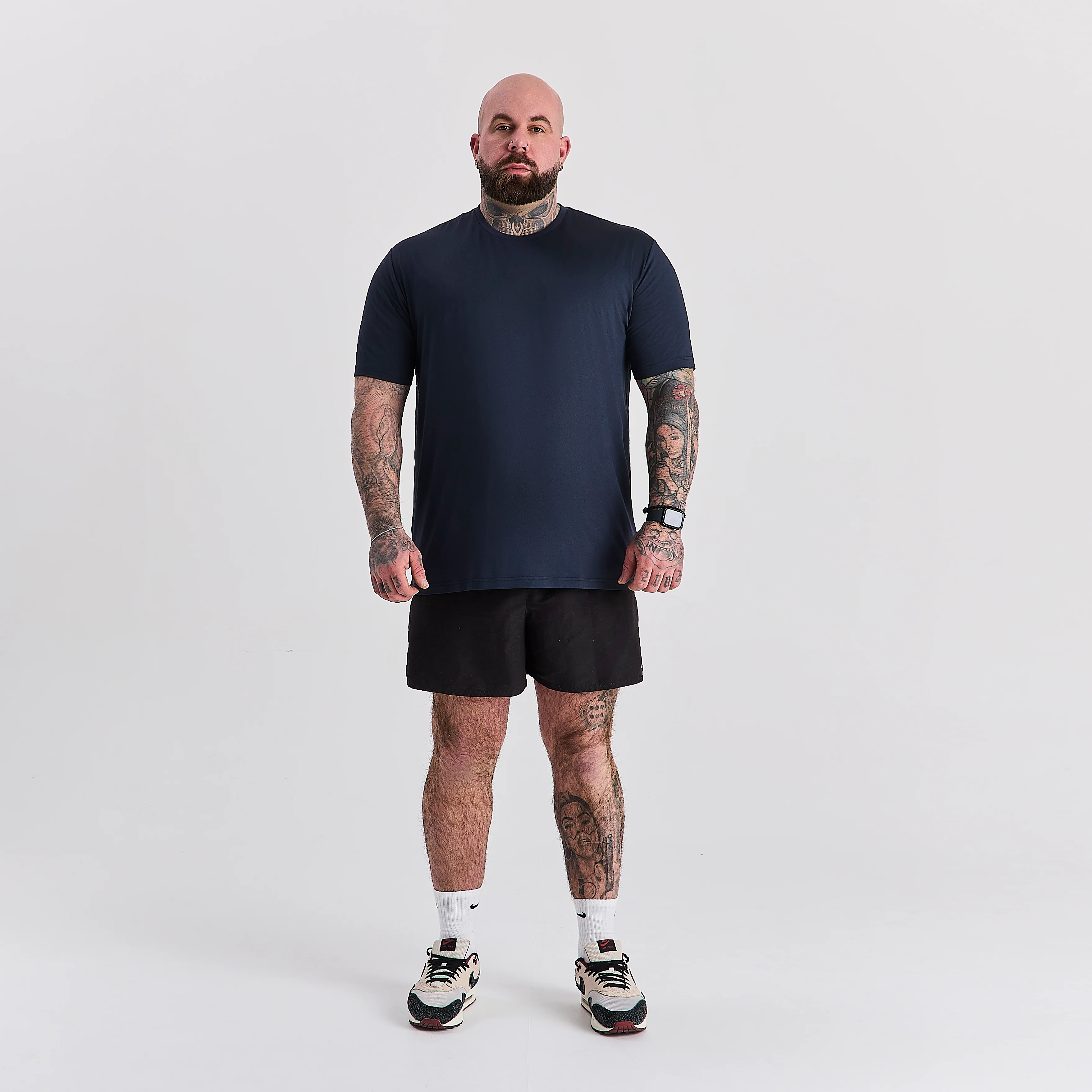 Navy Active Crew Neck - Image 3